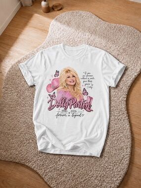 Dolly Parton Forever Legend Shirt, Country Music Tribute Graphic Tee - Unisex
